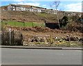 High Street houses on top of a hill, Senghenydd