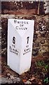 Old Milestone by the A93 at Bridge of Cally