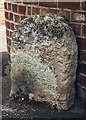 Old Milestone on the A1151, Wroxham Road, Sprowston