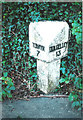 Old Milepost by the B4405 in Abergynolwyn