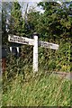 Direction Sign - Signpost by Saltmarsh Lane, Hailsham parish