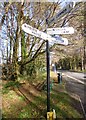 Direction Sign - Signpost in Colehill