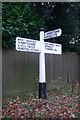 Direction Sign - Signpost by Selsfield Road, near the B2028