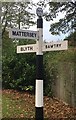 Direction Sign - Signpost in Ranskill