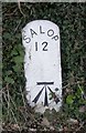 Old Milestone by the B5477, Shrewsbury Road, All Stretton