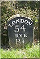 Old Milestone by the A28, Station Road, Northiam