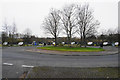 SJ3686 : Roundabout on Riverside Drive by Bill Boaden