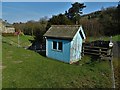 Blue hut at Rivelin Water Treatment Works