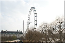 TQ3079 : View of the London Eye from the Golden Jubilee Bridge #2 by Robert Lamb