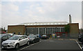 Barking bus garage, north elevation