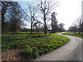 Road to Merton Church