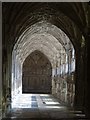 SO8318 : The cloisters, Gloucester Cathedral by Philip Halling