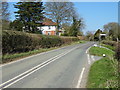 Road junction on the B4378