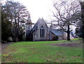 ST2896 : Northeast side of Holy Trinity Church, Pontnewydd, Cwmbran by Jaggery