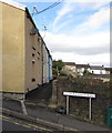 Row of houses on the north side of Pleasant Road, Penygraig