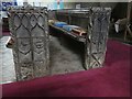 Bench-ends in Marwood church