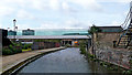 New footbridge across the Caldon canal near Hanley