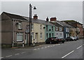 Houses on the west side of Church Street, Rhymney