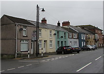 SO1108 : Houses on the west side of Church Street, Rhymney by Jaggery
