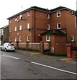 SO1108 : Three-storey block of flats, Church Street, Rhymney by Jaggery