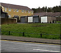 Four lock-up garages, Kings Avenue, Rhymney