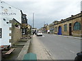 The Golden Lion and a factory, Chapeltown, Pudsey