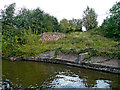 Derelict canal wharf near Mount Pleasant, Stoke-on-Trent