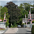 Level crossing at Barlaston in Staffordshire