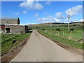 Minor road at Macharioch Farm