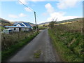 Minor road at the recently built Allt Beag, Gleann Breacairigh