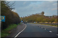 SP3609 : West Oxfordshire : The A40 by Lewis Clarke