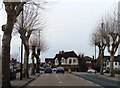 The junction of Lythalls Lane and Holbrook Lane