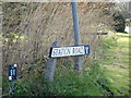 Station Road sign