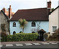 Old Toll House by the B3165 junction with Tappers Knapp