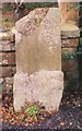 Old Milestone by the Old House Museum, Bakewell