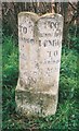 Old Milestone by Marlborough Road, Coate