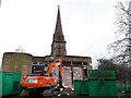 Start of demolition of St Mary