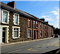 Commercial Street houses between two churches, Senghenydd