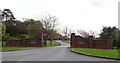 Entrance to Haltemprice Crematorium