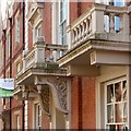 Porch and balconies, 19 Regent Street, Nottingham