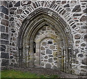 NO5999 : Former north doorway, Kincardine O'Neil old kirk by Bill Harrison