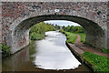 Canal bridge south-east of Stone in Staffordshire