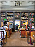 SJ8498 : Portico Library (interior) by David Dixon