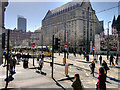 SJ8498 : Manchester, St Peter's Square by David Dixon