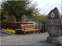 NT8439 : Monument to the Coldstream Guards in Henderson Park by Jennifer Petrie