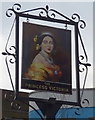 Sign for the Princess Victoria, Shepherd