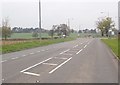 Approaching a roundabout on the A528