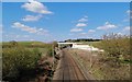 A555 bridge over West Coast railway to Manchester