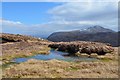 NN4638 : Peaty ridge, Meall nan Subh by Jim Barton