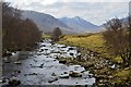 NN4636 : The River Lochay near Kenknock by Jim Barton
